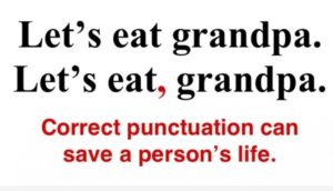 Punctuation Counts Unselling, Unselling Tips, How to Unsell, Sales Training, Marketing Speaker, Social Media Speaker