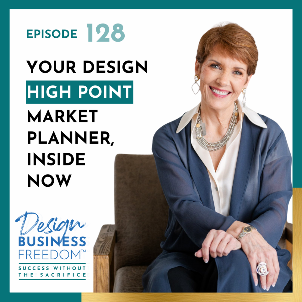 EP128 Design Business Freedom Episode Image