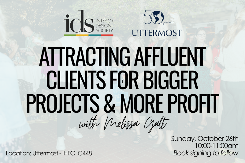 attracting affluent clients workshop at the High Point Market